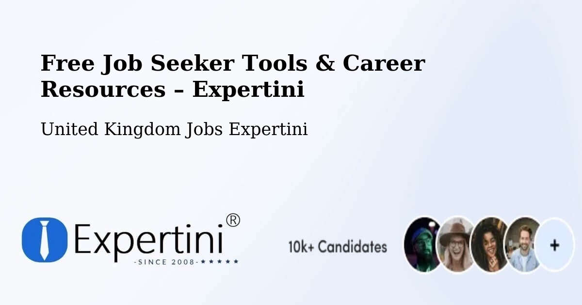 Free Job Seeker Tools & Career Resources – Chester - Chester, United Kingdom Jobs Expertini